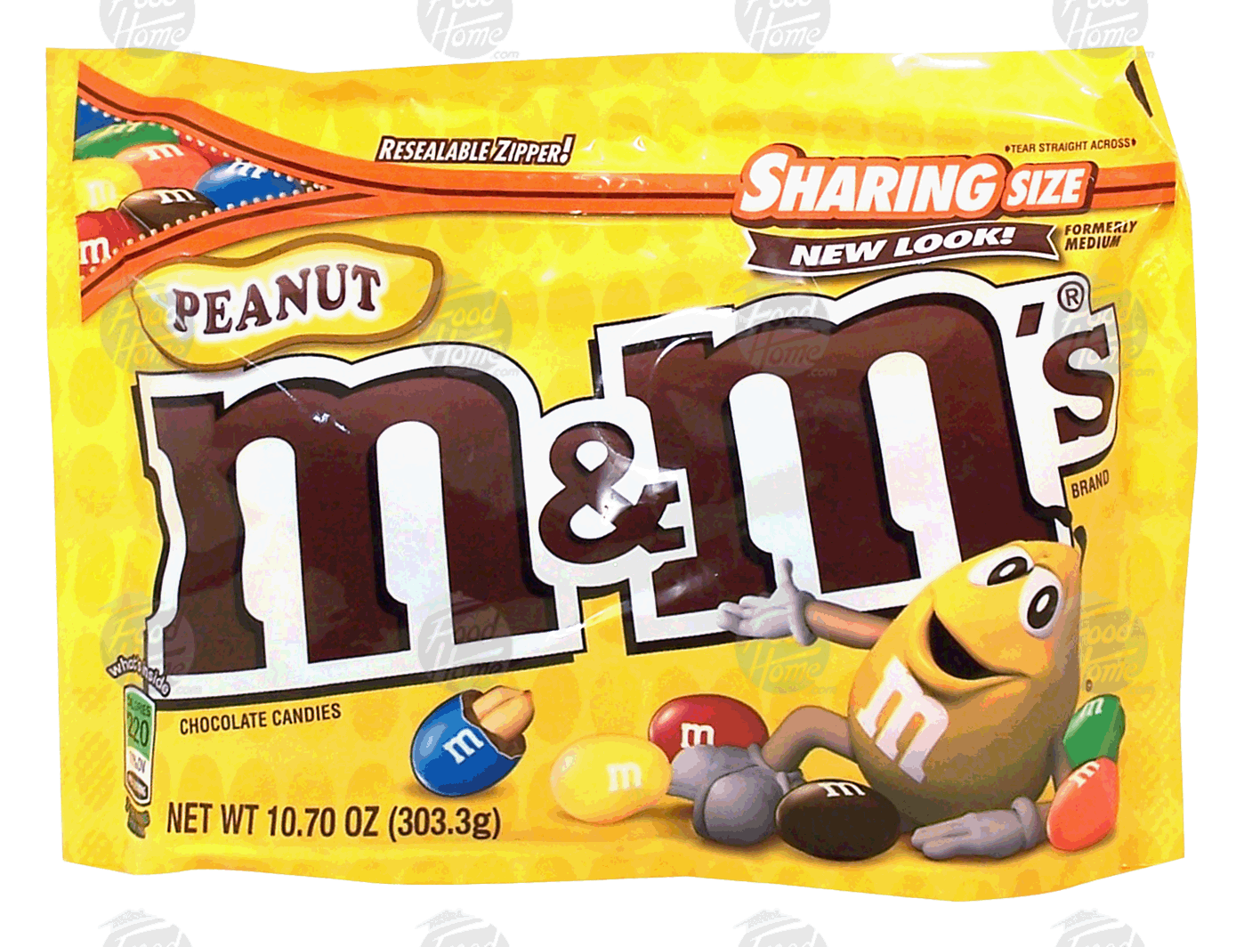 M&M's(r) Sharing Size peanut chocolate candies Full-Size Picture